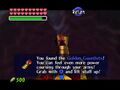 Link acquiring the Golden Gauntlets.