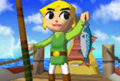 Link catching a Skippyjack