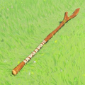 Breath of the Wild Hyrule Compendium picture of the Boko Spear.
