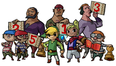 Tetra's Pirate Crew and Link
