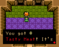 Link receiving the Tasty Meat