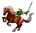Epona and Link (Ocarina of Time): Ups Arm/Leg Attacks by 9. Can be used by Link, Zelda, Ganondorf and Toon Link.