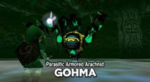 Parasitic Armored Arachnid GOHMA title (N64)