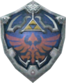 The Hylian Shield from Twilight Princess.