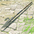 Breath of the Wild Hyrule Compendium picture of a Soldier's Spear.