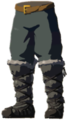 Archaic Warm Greaves (Black) - TotK icon.png