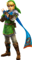 Artwork of Link from Hyrule Warriors
