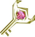 The Boss Key from Ocarina of Time and Majora's Mask.