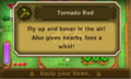Item description of the Tornado Rod