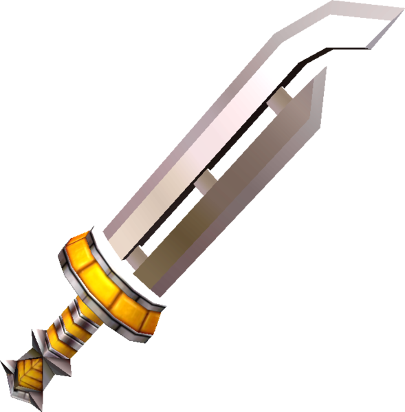 File:Razor Sword - MM3D Model.png