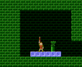 Link acquiring the Flute in The Adventure of Link.