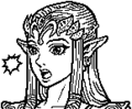 Surprised Zelda