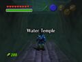 The entrance to the Water Temple