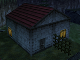 Exterior at night in Ocarina of Time