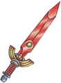 Artwork of the Koholint Sword from Der Spieleberater „The Legend of Zelda – Link's Awakening“