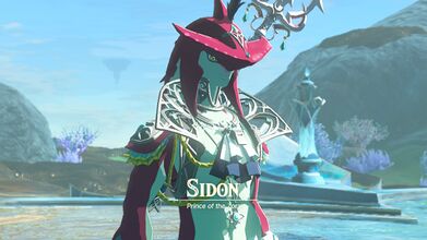 Sidon's Introduction in Tears of the Kingdom