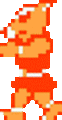 Orange Goriya sprite from The Adventure of Link