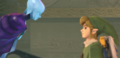 Fi and Link's last moment in Skyward Sword