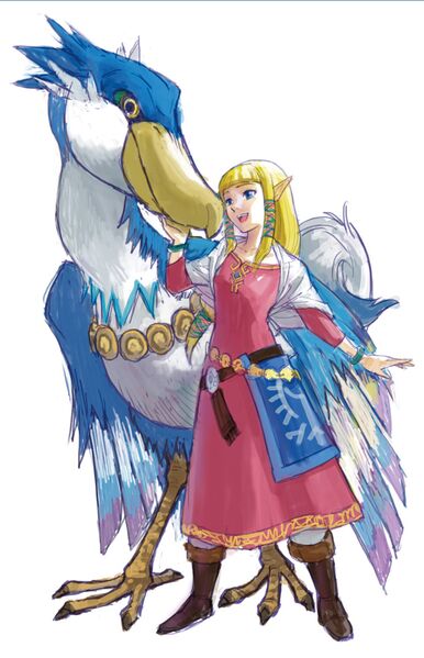 File:Zelda Skyloft Concept Final Rough with Bird.jpg