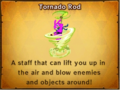 Ravio's Shop description of the Tornado Rod