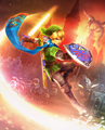 Artwork of Link from Hyrule Warriors