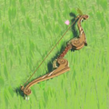 Breath of the Wild Hyrule Compendium picture of a Forest Dweller's Bow.