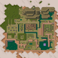 Map of the Dark World in A Link to the Past
