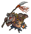Moblin (The Wind Waker): Ups Slash Attacks by 15. Can be used by Link, Zelda, Ganondorf and Toon Link.
