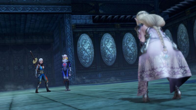 File:Hyrule Warriors Screenshot Shadow Zelda Impa and Sheik.jpg