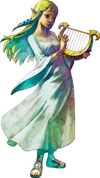 File:Goddess Zelda (Skyward Sword).png