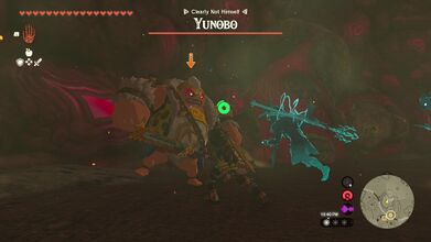 Battle with Yunobo