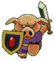 Pig Moblin Artwork from The Legend of Zelda 4 Koma Manga Kingdom Volume 2