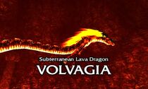 Subterranean Lava Dragon VOLVAGIA title (3DS)