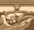 Picture of Link and the Fisherman taken by the Photographer in the Under the Bridge in Link's Awakening