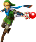 Link with the Magic Rod