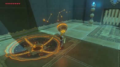 Place the orb in the socket to complete the shrine.