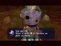 Link receiving the Stone Mask.