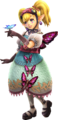Official artwork of Agitha from Hyrule Warriors