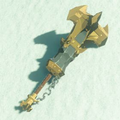 Breath of the Wild Hyrule Compendium picture of a Savage Lynel Crusher.