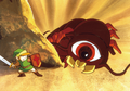 Link fight a Red Lanmola
