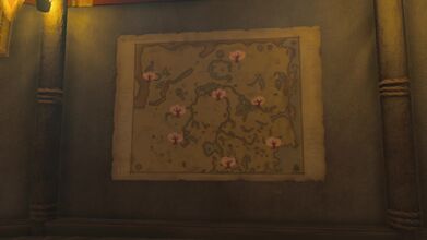 Map of the Cherry Trees from Tears of the Kingdom