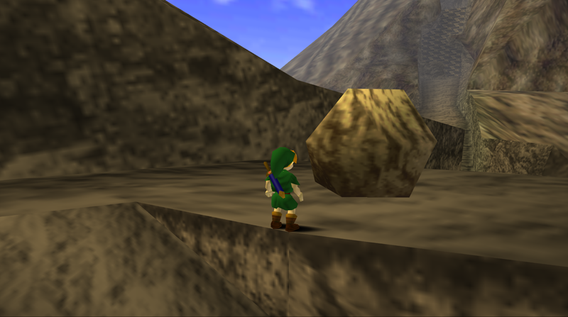 File:Ocarina cows - Death Mountain Trail ext boulder - OOT64.png