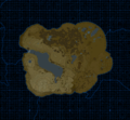 Isolated map of Great Plateau Tower region