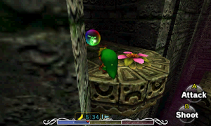 Stray Fairy #14 - In the last room before the boss, it is in an alcove at the southwest part of the room.