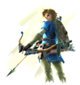 Link readying bow and arrow - BOTW art.png