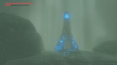 The Noe Rajee Shrine is located at the bottom of the Flight Range. It can only be accessed with The Champions' Ballad DLC, after starting the EX Champion Revali's Song main quest. To unearth it, you must shoot four targets in the same session of bullet time. Once completed, the shrine will appear at the bottom of the flight range.