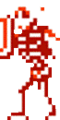 Red Stalfos Sprite from The Adventure of Link.