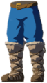 Archaic Warm Greaves (Blue) - TotK icon.png