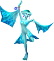 Official artwork of Ruto with the Zora Scale from Hyrule Warriors