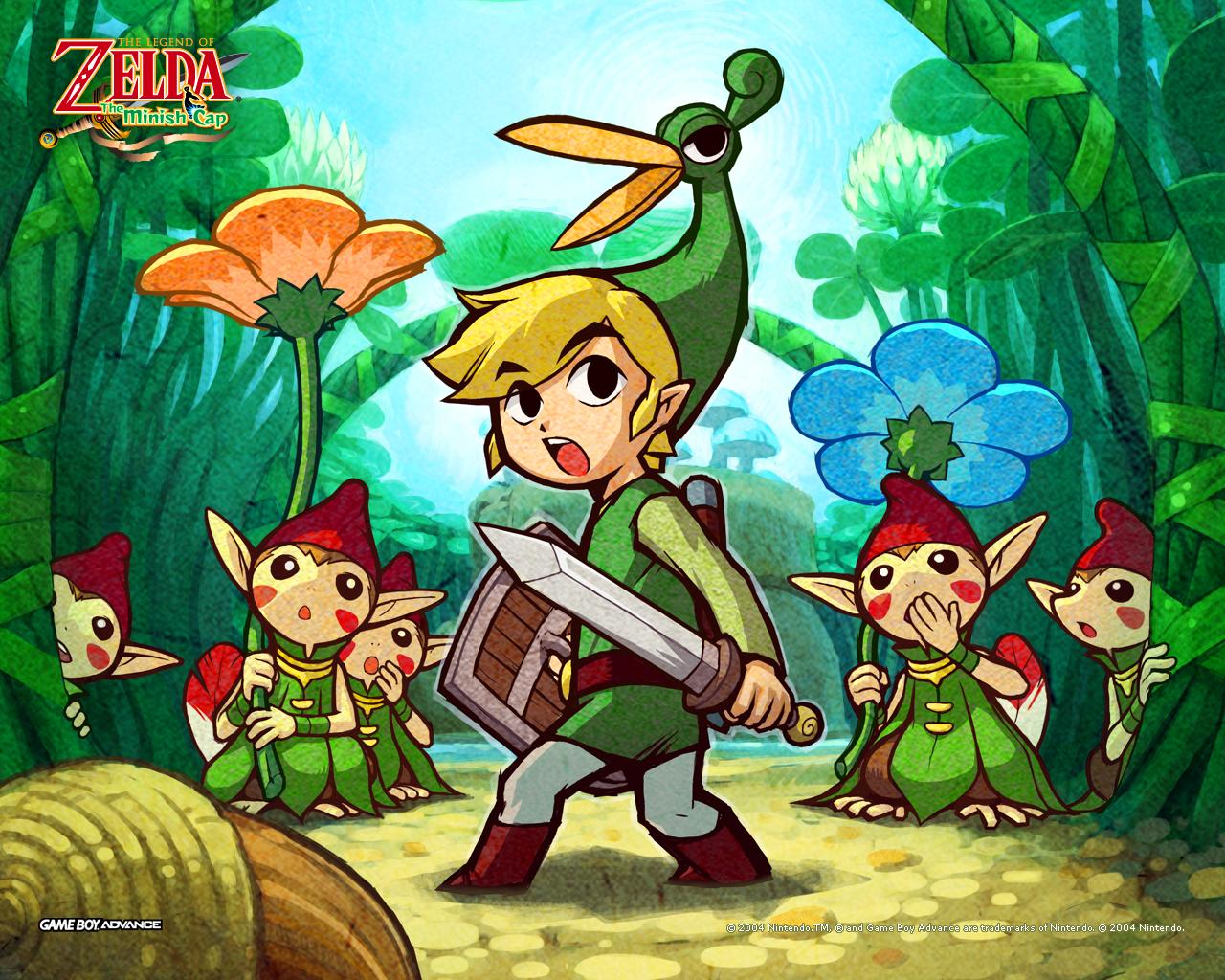 Resultado de imagen de The Legend of Zelda: The Minish Cap